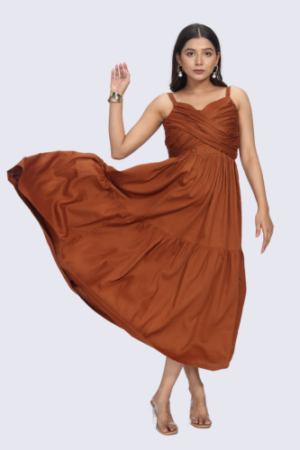 Cinnamon Sway Dress