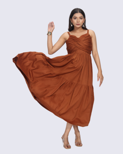 Cinnamon Sway Dress